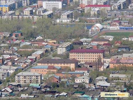 Шадринск с высоты 3 (весна)