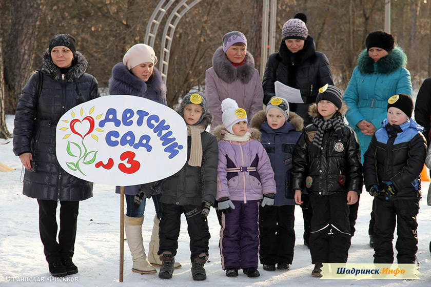 Слава сад. Биатлон в детском саду.